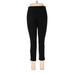 Ann Taylor LOFT Casual Pants - High Rise Skinny Leg Cropped: Black Bottoms - Women's Size Medium Petite