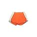 Nike Athletic Shorts: Orange Color Block Activewear - Women's Size Small