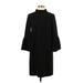 J.Crew Casual Dress - Sweater Dress: Black Dresses - New - Women's Size 2