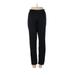 Nike Yoga Pants - Low Rise Straight Leg Boyfriend: Black Activewear - Women's Size Medium