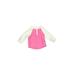Green Sprouts Rash Guard: Pink Print Sporting & Activewear - Size 6 Month