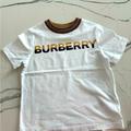 Burberry Shirts & Tops | Burberry Boy’s Graphic Short Sleeve T-Shirt | Color: Brown/White | Size: 3yr-4yr Boys