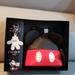 Disney Bags | Disney Mickey Mouse Earred Purse & Keychain Set Nwt | Color: Black/Red | Size: Os