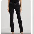 Ralph Lauren Jeans | Green Label Ralph Lauren Black Jeans | Color: Black | Size: 14