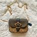 Coach Bags | Coach Gemma Crossbody Bag With Star Buckle. New! Brown Multi Signature Coated. | Color: Brown/Tan | Size: Os
