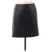 ASOS Faux Leather Skirt: Black Solid Bottoms - Women's Size 6