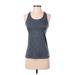 Nike Active Tank Top: Gray Activewear - Women's Size X-Small