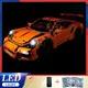 Kit d'éclairage LED pour voiture LEGO 42056 RC jouet en briques de construction orange Super