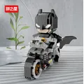 Mini blocs de construction Batman 3D pour enfants figurine DC Smile Man moto modèle de super