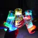 Tasses lumineuses à LED verre à vin en acrylique avec matériau acrylique léger pour boissons à