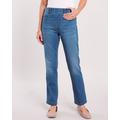Blair Women's Shape Effect Straight Leg Jeans by Gloria Vanderbilt® - Denim - 12P - Petite