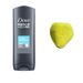Dove Men Care Clean Comfort Hydrating Body Face Wash 400ml +Eleganceinlife Frutti Bath Bomb Pack of 1