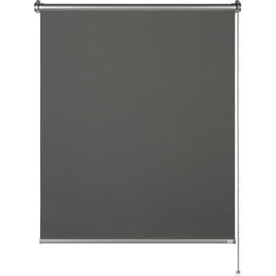 Seitenzugrollo "Thermorollo Martha", grau (dunkelgrau), B:120cm H:150cm, Polyester, SCHÖNER WOHNEN-KOLLEKTION, Rollos, Schöner Wohnen Rollo, geklebt Image