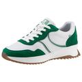 Sneaker RIEKER EVOLUTION Gr. 37, grün (weiß, grün) Damen Schuhe Schnürschuhe