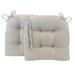 Winston Porter 2 - Piece Seat Outdoor Cushion Polyester in Gray | 4 H x 18 W x 19 D in | Wayfair D66D53A7B7F742F3BD9E7C096A43CED8
