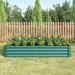 Raised Garden Bed Outdoor, 6×3×1ft , Metal Raised Rectangle Planter Beds for Plants, Vegetables and Flowers