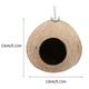 1Pc Handmade Bird Nest Creative Coconut Shell Bird House Garden Decoration