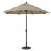 9 Foot Deluxe Auto-Tilt Umbrella-Sunbrella Solid Colors Fabric Type-Camel Fabric Color-Antique Bronze Pole Finish Bailey Street Home 317-Bel-1185551