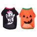 2 Pcs Halloween Clothes Haloween Costumes for Dogs Pet Halloween Costume Dog Costume