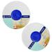 2 Pcs Mixing Bowls Kitchen Organization Kitchen Mixing Bowl Lid Kitchen Bowl Lid Mixing Bowl Splash Guard