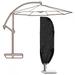 Outdoor Umbrella Cover Waterproof Garden Offset Banana Style Umbrella Cover Fits Cantilever Offset Umbrella for Full Weather Protection 280*30/81/46cm