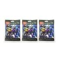 Set of 3 |Mega Contrux Halo Universe Series 1 Minifigure Pack |3 Sealed Non-Duplicated Random Figure Packs