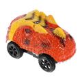 Dinosaur Car Kids Electric Vehicles Cartoon Track Car Children Track Car Light Up Cars LED Cars Vehicle Toy in The Car
