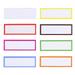 40pcs Flexible Magnetic Labels Office Magnetic Name Plate Tags Name Tag Labels