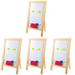 4 Sets Wooden Drawing Board Chalkboard Decorative Kitchen Decoration Decore Coffee Bar Blackboard Display Signs Household