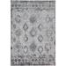 Armant Traditional Moroccan Gray/Taupe/Blue 9 -5 x 12 -5 Area Rug