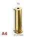 (Type A4) Golf Club Brass Shaft Tip Swing Weights For Adjust Golf Club Component Accessory