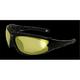 Transition 24 Shorty Yellow Tint Lens Kit Anti-Fog Safety Glasses - Yellow Tint