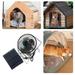 Solar Lights Solar Lantern Mask Fan Convenient Clip Fan Usb Charging Small Fan Outdoor Light