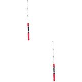 2 PCS Ice Fishing Rod Fishing Accessories Adjustable Fishing Rod Bait Fishing Rod Lightweight Fishing Rod