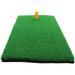 1 Set of Professional Golf Turf Golfs Swing Mat Golfing Hitting Mat Golf Putting Mat Golf Training Aid