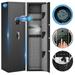 Omethey Biometic Gun Safe 57 Quick Access 5-8 Gun Cabinet Fingerprint Gun Safe for with LED Light Mute Function and Dual Alarm System