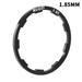 MTB Grooved Hub Washer 1.0/1.5/1.85/2.0/2.18/2.35/2.5MM Bottom Bracket Spacers Black 1.85MM