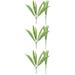 6 pcs Modern Artificial Snake Plant Sansevieria Potted Plants Decoration Landscape Decor