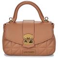 Love Moschino CLICK HEART women's Handbags in Brown