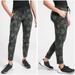 Athleta Pants & Jumpsuits | Athleta Trekkie North Floral Printed Green Jogger 18 Plus Pockets High Rise | Color: Green | Size: 18