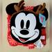 Disney Toys | Cute Disney Mickey Mouse Pillow And Plush Blanket Set By Nogginz Jay Franco Kids | Color: Black/Red | Size: Osbb