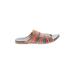 BED|STU Sandals: Tan Stripes Shoes - Women's Size 8 - Open Toe