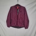 Nike Jackets & Coats | Nike Jacket Womens Size Large Bordeaux Purple Quilted Primaloft Insulated Button | Color: Purple | Size: L