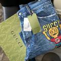 Gucci Jeans | Gucci Authentic Organic Demin W/ Patch $300 | Color: Blue/Yellow | Size: 32