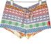 Disney Swim | Disney Girls Aulani Multi Patterned Swim Shorts Size L Blue Red Green Boho | Color: Blue/Green | Size: Lg