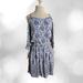 American Eagle Outfitters Dresses | American Eagle Paisley Sun Dress, Med, Euc | Color: Blue/Cream | Size: M