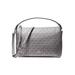 Michael Kors Bags | Michael Kors Shailene Logo Top Handle Small Messenger Crossbody Bag- Silver | Color: Silver | Size: Small
