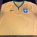 Nike Shirts | Nike Official Brazil 2014-2016 Home Soccer Jersey, Men’s Large Heavy Use | Color: Green/Yellow | Size: L