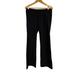 Lululemon Pants & Jumpsuits | Lululemon Athletica Black Flare Leggings Yoga Pants Solid Neutral Logo. Size 10 | Color: Black | Size: 10