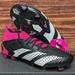 Adidas Shoes | Adidas Predator Accuracy.1 Fg Men's 6/Women's 7 Black Pink Soccer Cleats Gw4569 | Color: Black/Pink | Size: 7